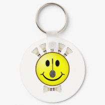 Badminton Bowtie Smiley