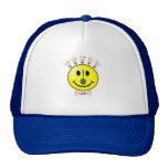 Badminton Bowtie Smiley Mesh Hats