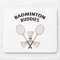 Badminton Buddies Mouse Mats