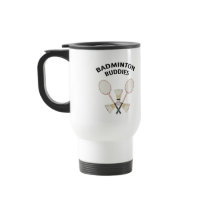 Badminton Buddies Coffee Mugs
