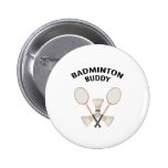 Badminton Buddy Button