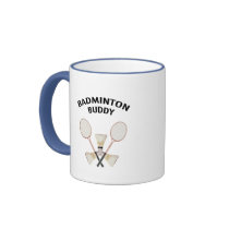 Badminton Buddy Mug