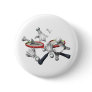 Badminton Pinback Button