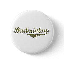 Badminton buttons by republicofsport Badminton buttons