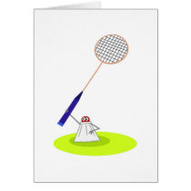 Badminton cards by prawny Badminton cards