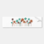 Badminton Daisies Bumper Sticker
