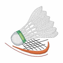 Badminton embroidered shirts by ZazzleEmbroidery Badminton embroidered shirts