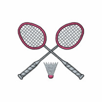Badminton embroidered shirts