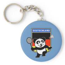 Badminton Germany Panda keychains