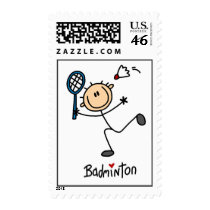 Badminton Gift Stamp