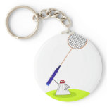 Badminton keychains