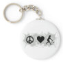 Badminton Keychains