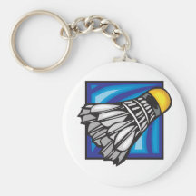 Badminton Keychain
