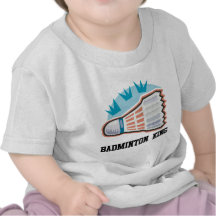Badminton King T Shirt