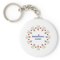 Badminton Lover Keychains