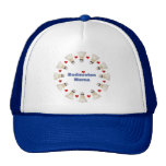 Badminton Mama Hearts Hat
