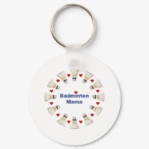 Badminton Mama Hearts