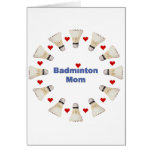 Badminton Mom Hearts Cards