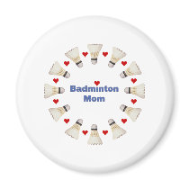 Badminton Mom Hearts