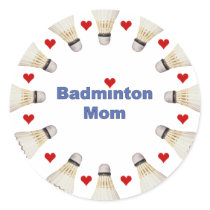 Badminton Mom Hearts