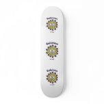 Badminton Not Drugs Flower Skate Boards