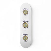 Badminton Not Drugs Flower Skate Boards