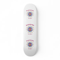 Badminton Not Drugs Skateboard