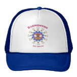 Badminton Not Drugs Trucker Hats