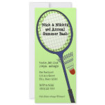 Badminton Party / Picnic Custom Announcements