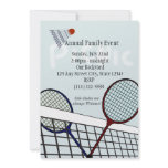 Badminton Party / Picnic Invite