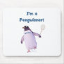Badminton Penguin Mouse Mat