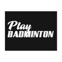 Badminton postcards by republicofsport Badminton postcards