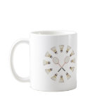 Badminton Rackets Coffee Mugs
