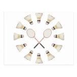Badminton Rackets Postcard