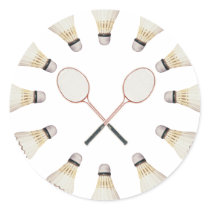 Badminton Rackets stickers