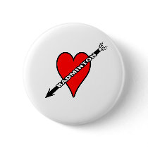 Badminton Red Heart
