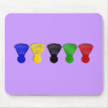   badminton shuttlecock  sports mouse pads
