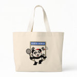 This little badminton-playing panda is too cute! Panda holds a raquet and is ready to hit the shuttle for the South Korean team! Great for fans of the South Korea badminton team or South Korean badminton players!