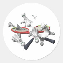 Badminton Stickers