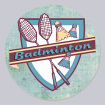 Badminton Time stickers