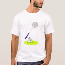 Badminton t-shirts by prawny Badminton t-shirts