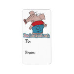 badonkadonk elephant butt cartoon custom address labels