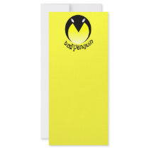 badPenguin_Vector_Clipart Custom Rack Card