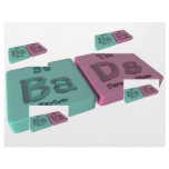 Bads as Ba Barium and Ds Darmstadtium Custom Letterhead