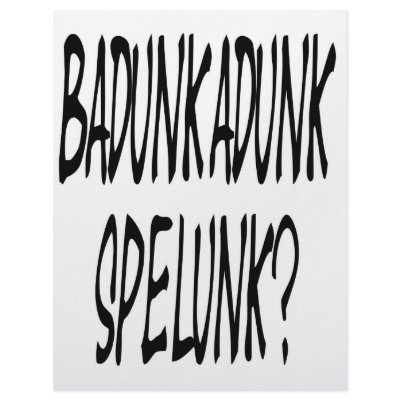 Badunkadunk spelunk personalized letterhead by rivercitynate