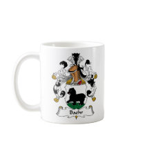 Baehr Family Crest mugs