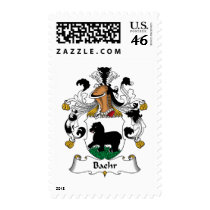 Baehr Family Crest postage