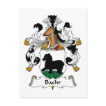 Baehr Family Crest postcards