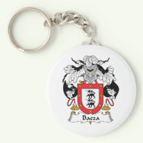 Baeza Family Crest Keychain