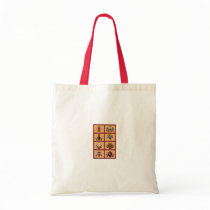 Bag. 8 auspicious symbols.
